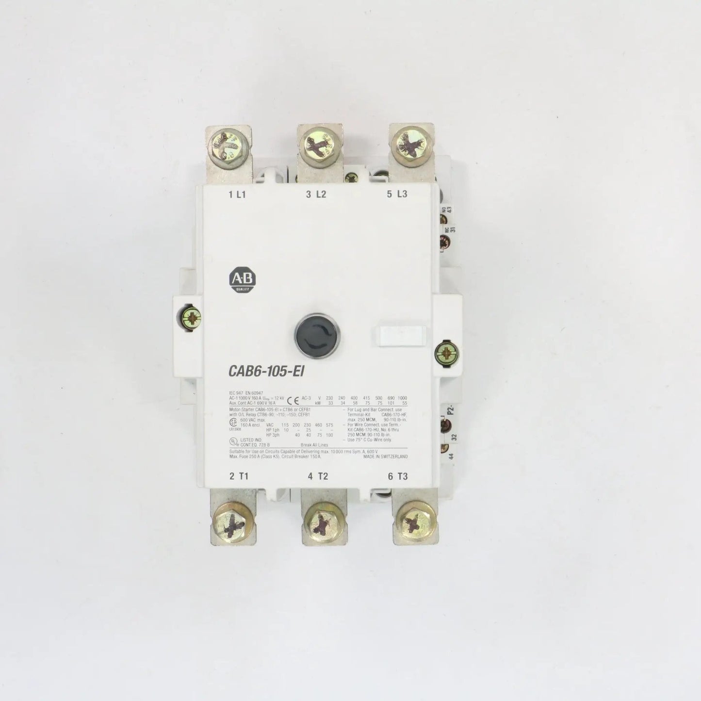 Allen-Bradley CAB6-105-EI Contactor