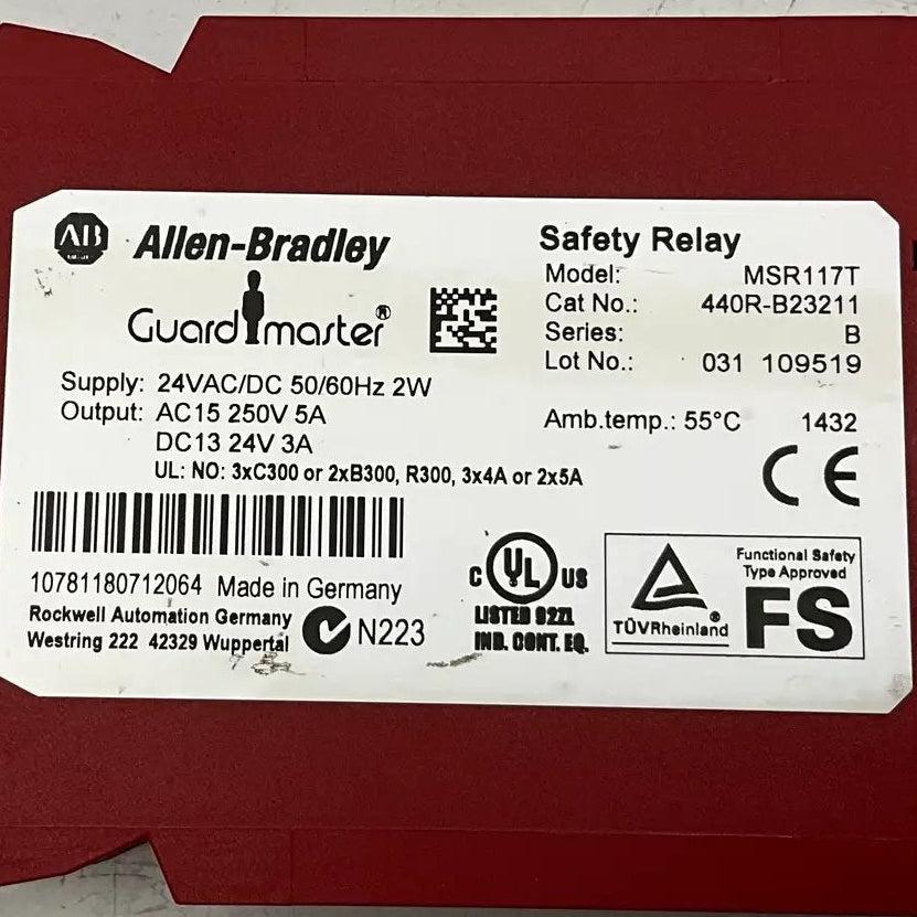 Allen-Bradley Guard Master MSR117T Safety Relay