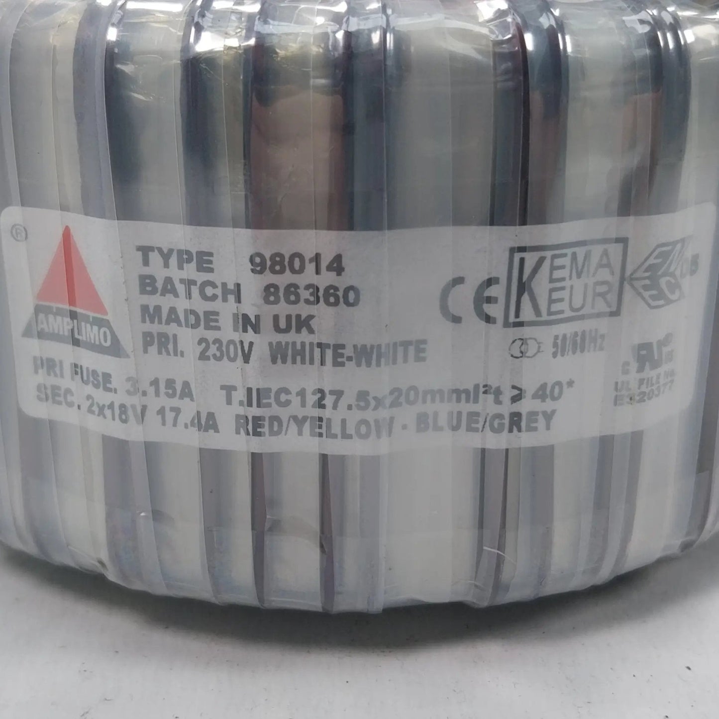 Amplimo 98014 Toroidal Transformer