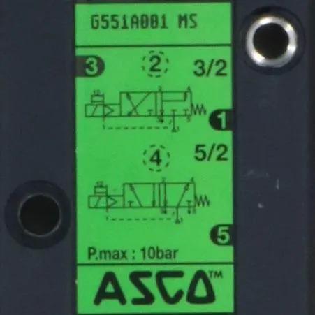 Asco G551A001 MS Solenoid Valve
