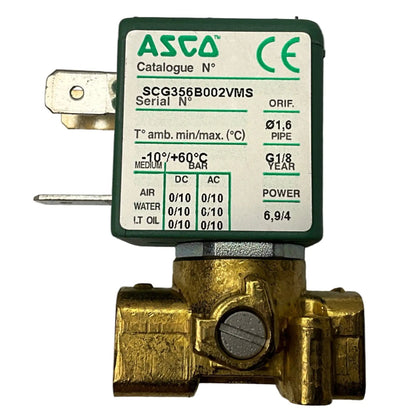 Asco SCG356B002VMS Solenoid Valve