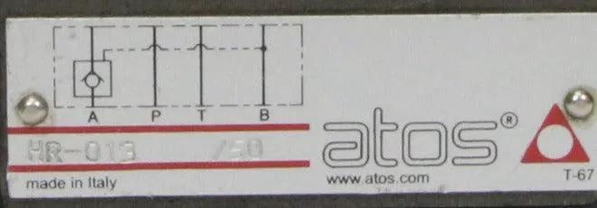 Atos/Parker Hydraulic Valve Assembly