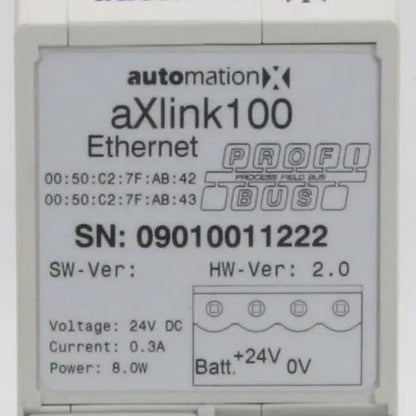AutomationX aXlink100 Ethernet Link