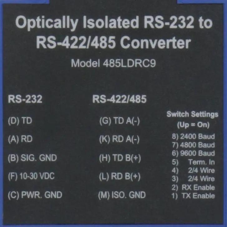 B&B Electronics 485LDRC9 Converter