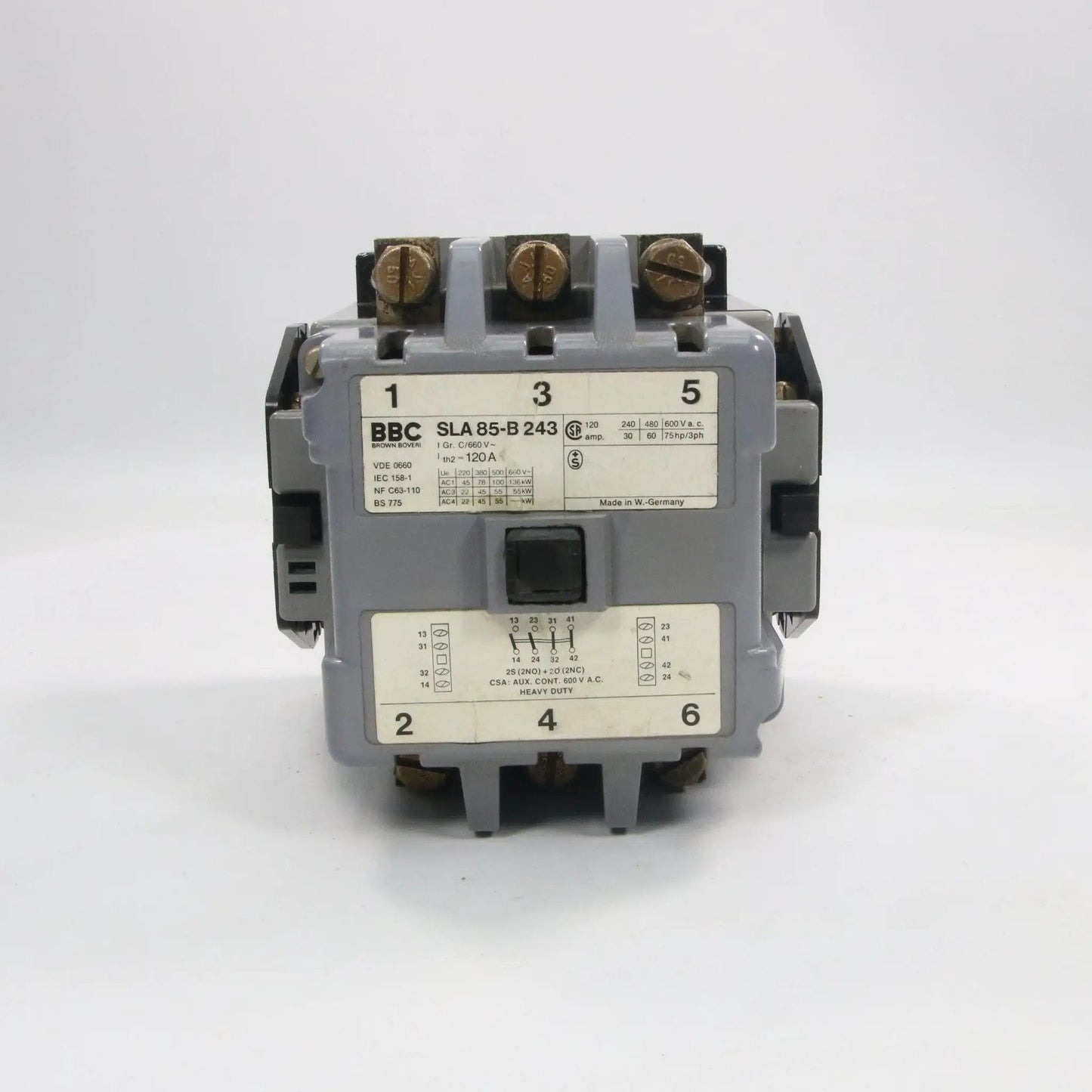 BBC Brown Boveri SLA 85 B 243 Contactor