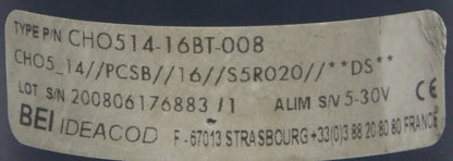 BEI Ideacod Encoder CHO514-16BT-008