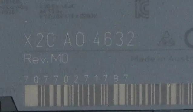 B&R Automation X20 AO 4632 Analog Output Module