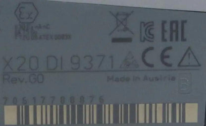 B&R Automation X20 DI 9371 Digital Input Module