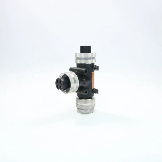 BRAD POWER TC40C40-200G, D-SIZED POWER TEE ASSEMBLY