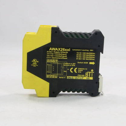 BTI Awax 26xxl Emergency Stop Safety Relay