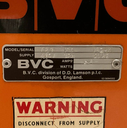 BVC YP3 100 Air Supply Blower