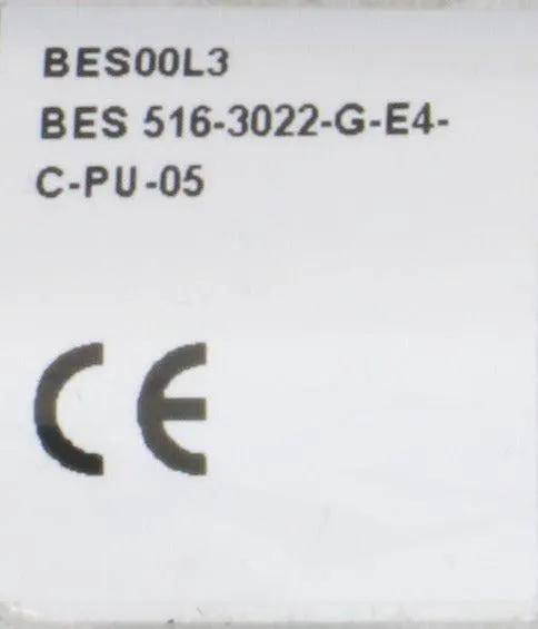 Balluff Inductive Standard Sensor BES 516-3022-G-E4-C-PU-05