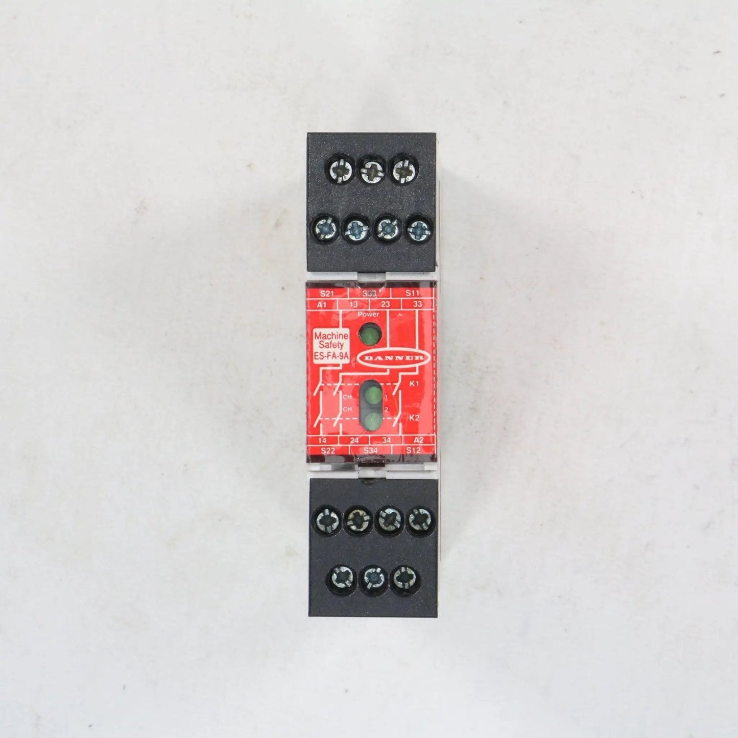 Banner Machine Safety ES-FA-9A Safety Relay