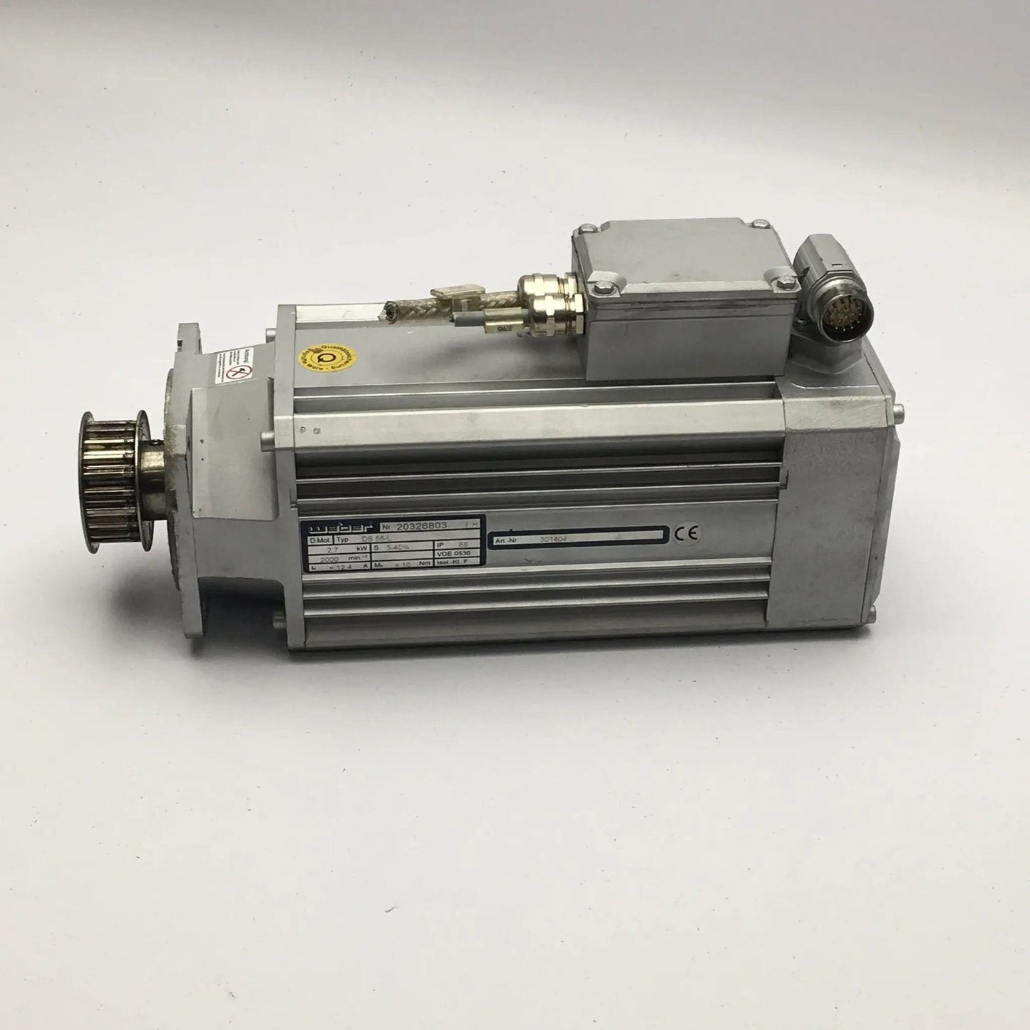 Baumuller DS 56-L servo motor Weber DS 56-L