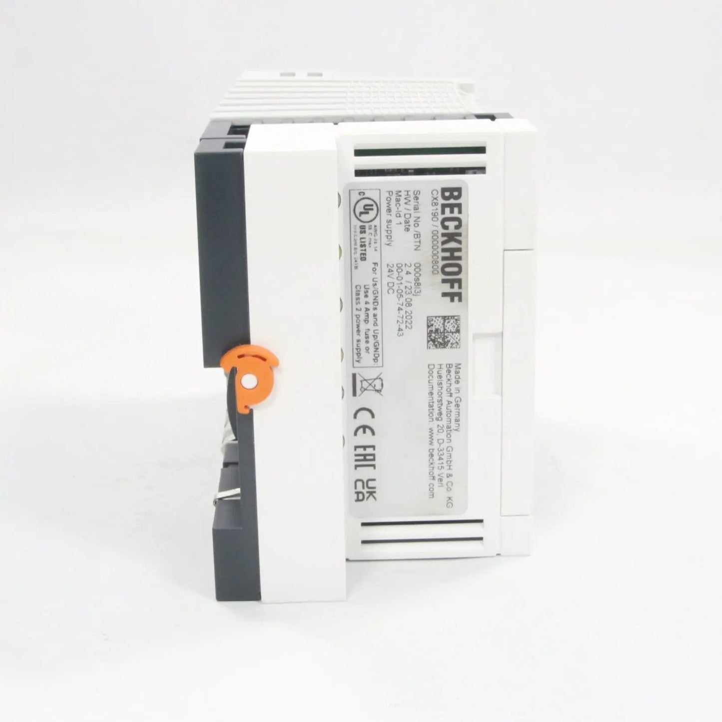 Beckhoff CX8190 Embedded PC & I/O Modules