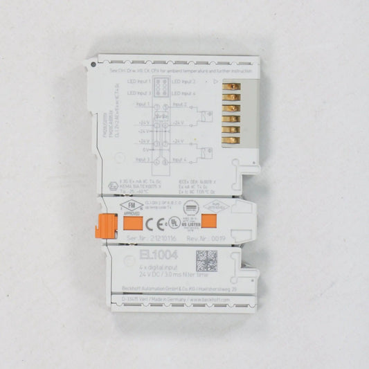 Beckhoff EL1004 EtherCat Terminal