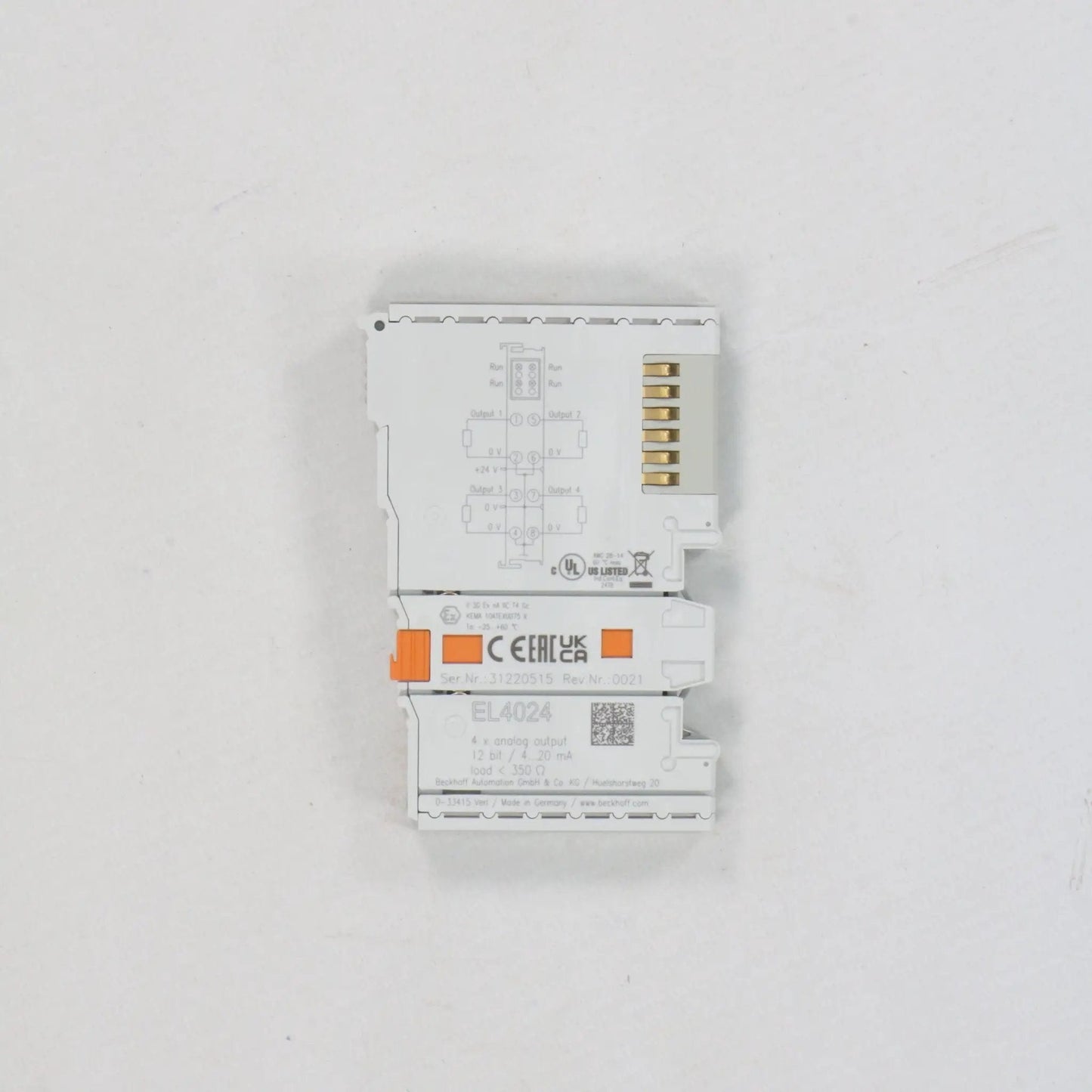 Beckhoff EL4024 EtherCat Terminal