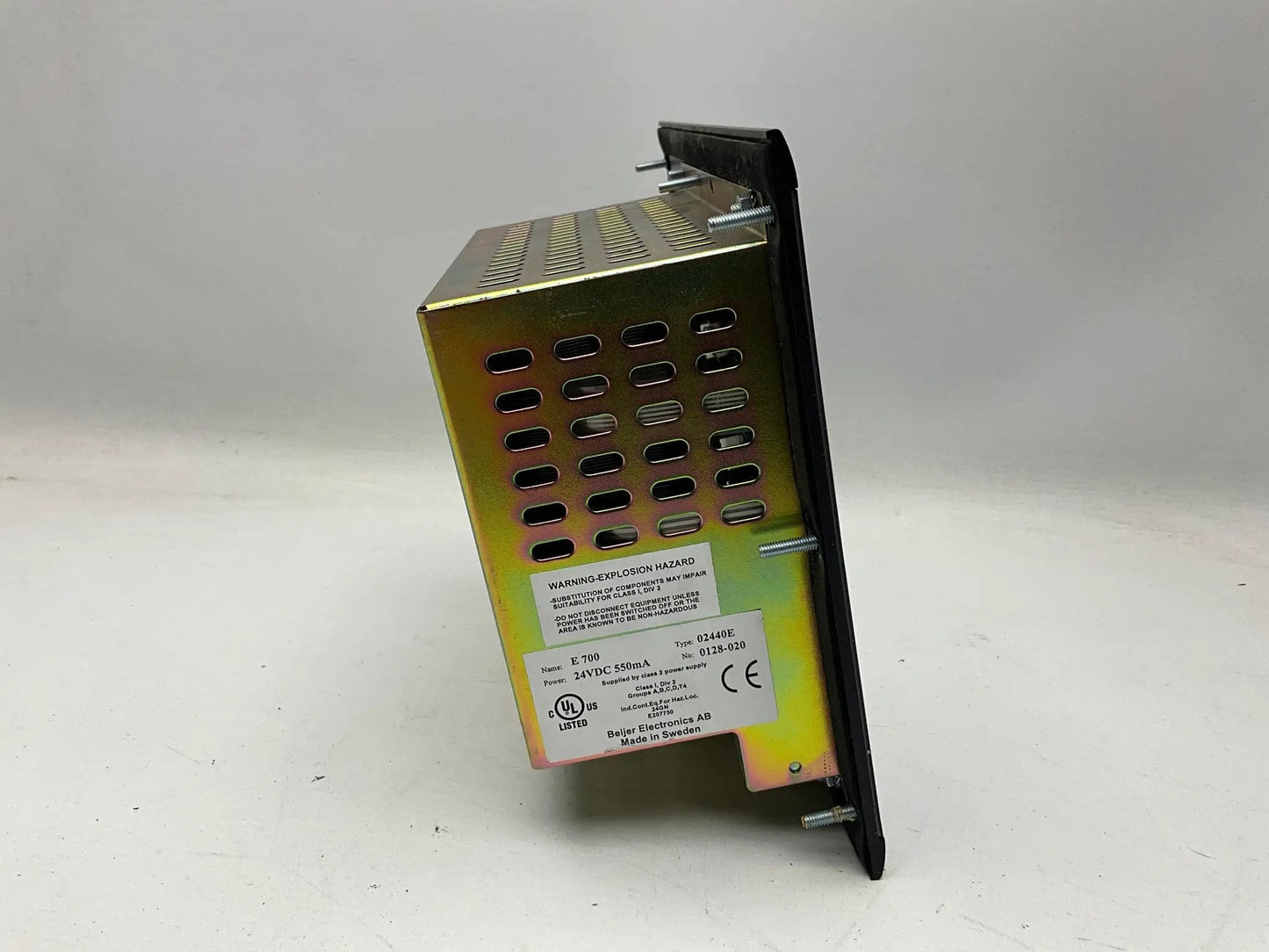 Beijer Electronics AB E700 Operators Panel 02440E