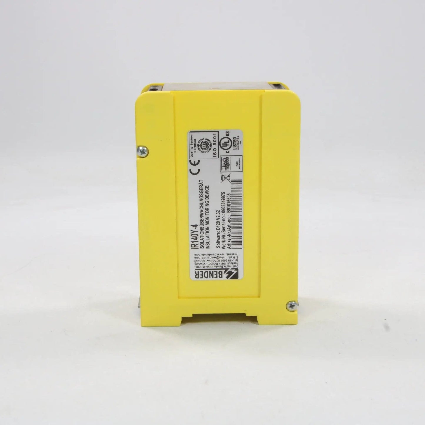 Bender IR145Y-4 Insulation Monitor