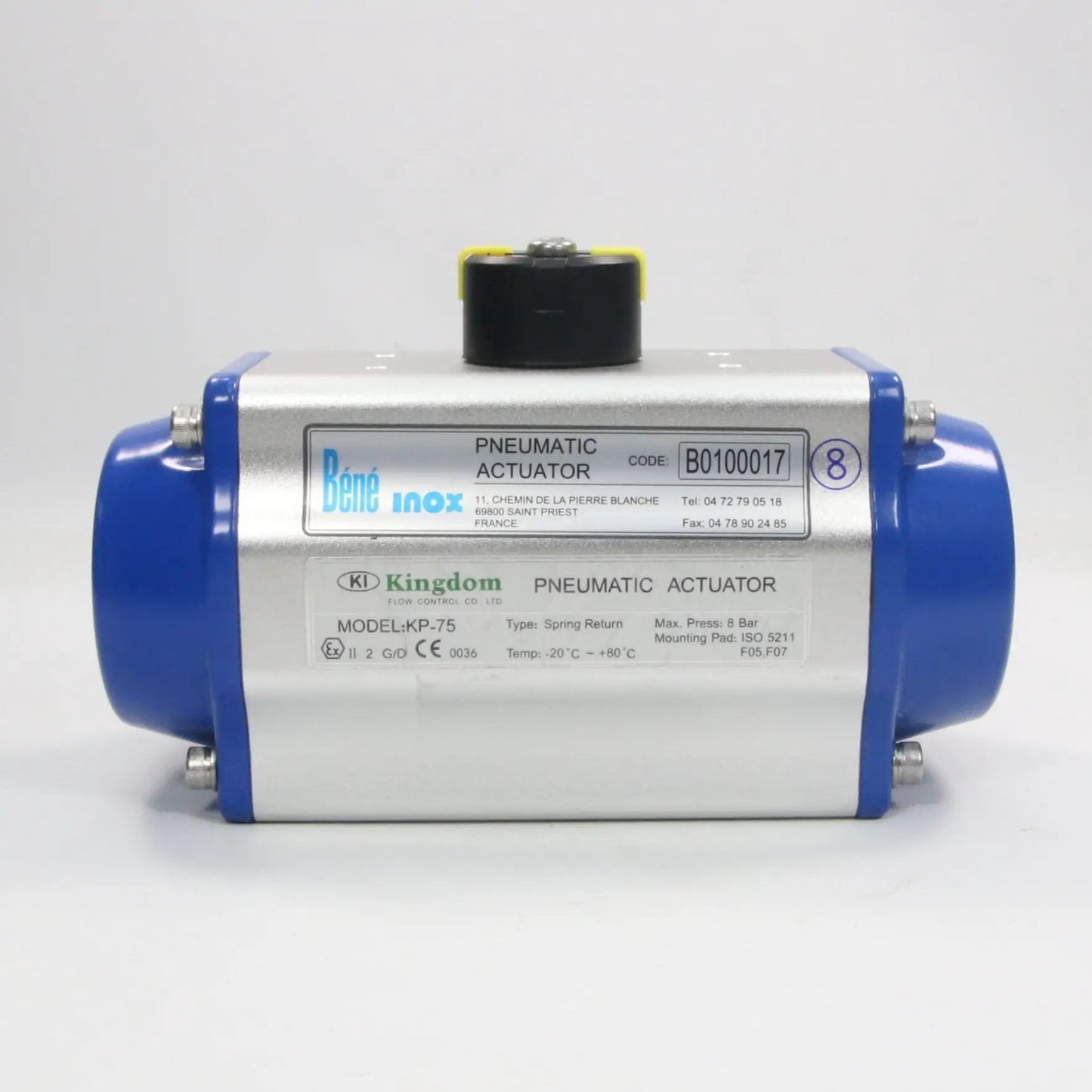Bene Inox Kingdom KP 75 Pneumatic Actuator