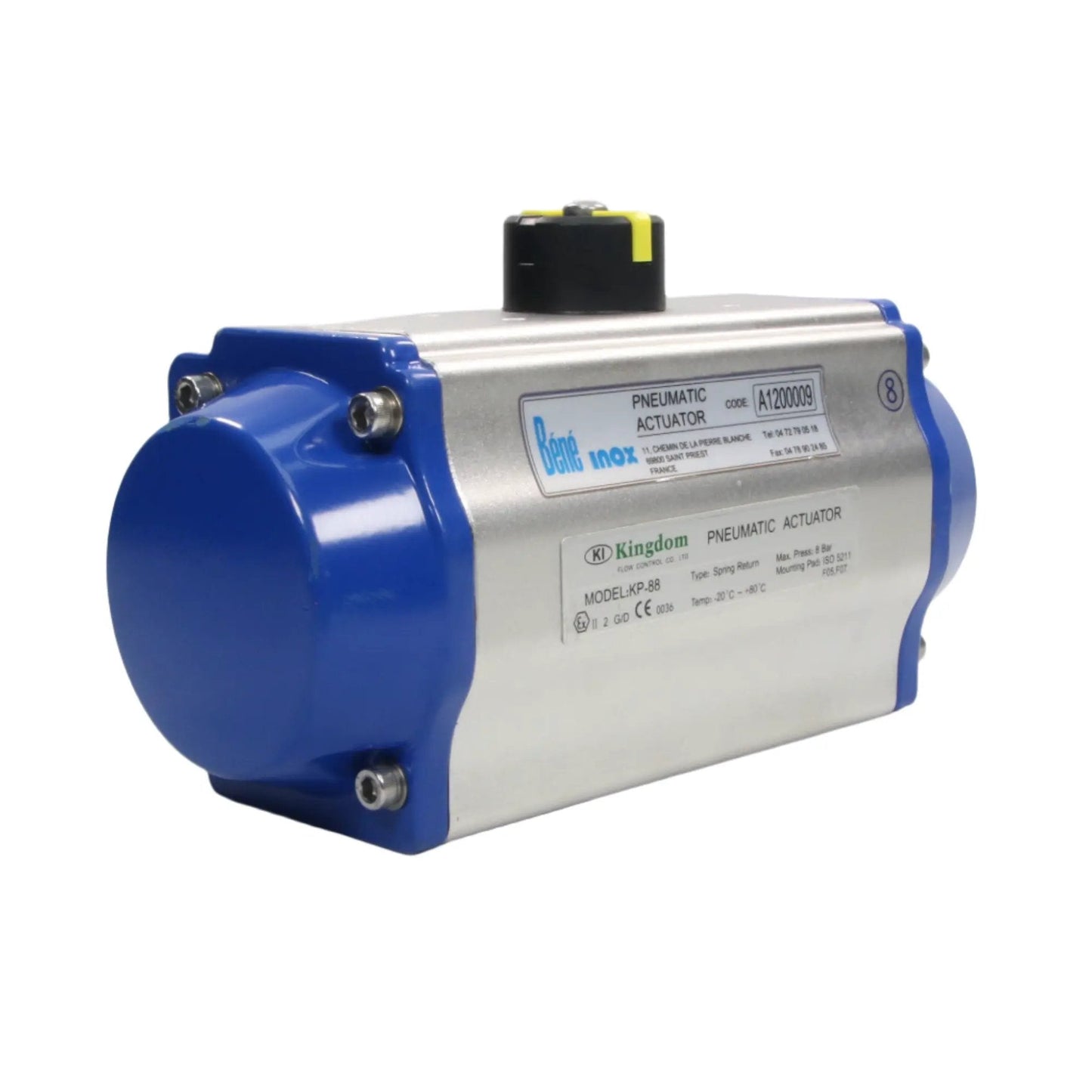 Bene Inox Kingdom KP 88 Pneumatic Actuator