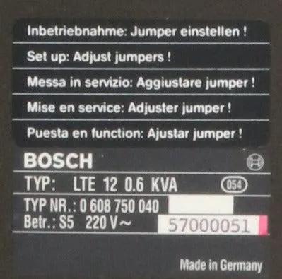 Bosch LTE 12 Servo Drive Amplifier