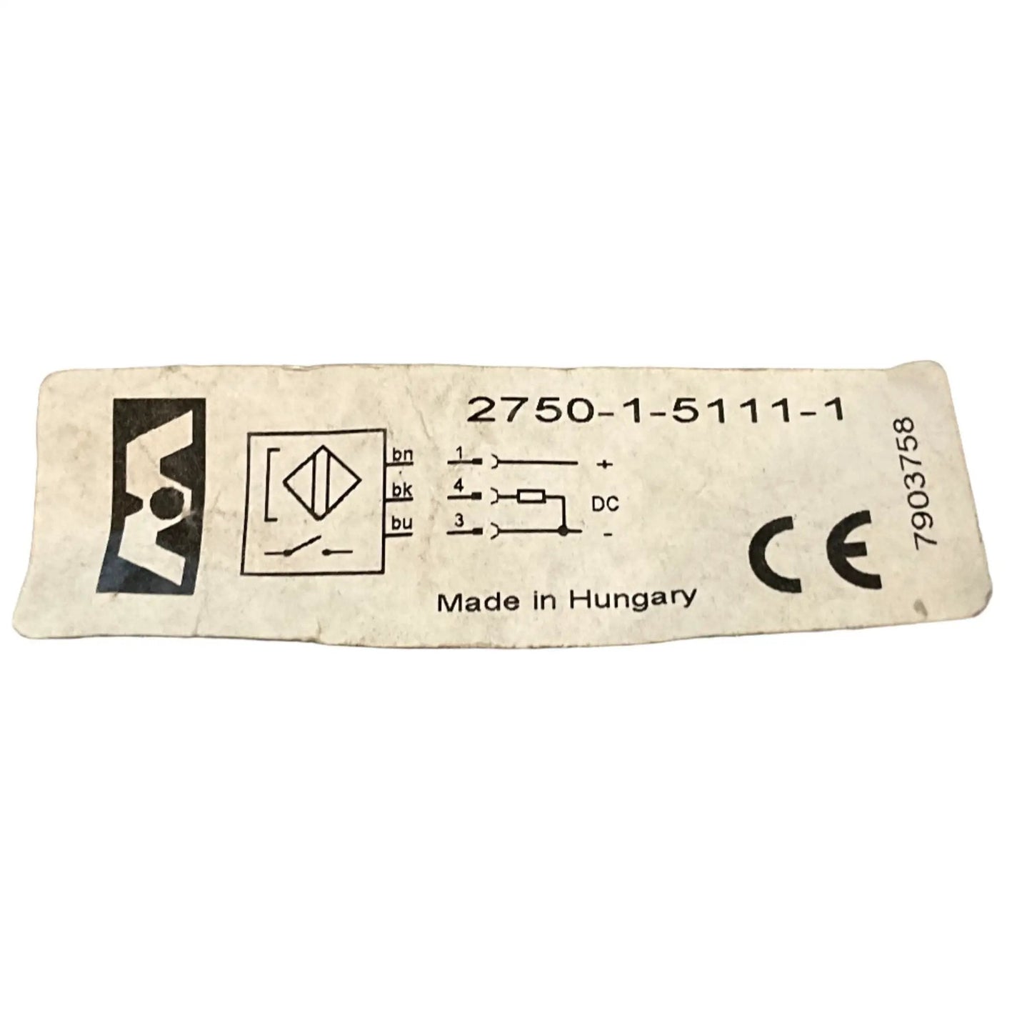 Bosch Rexroth Mecman 2750-1-5111-1 Proximity Sensor