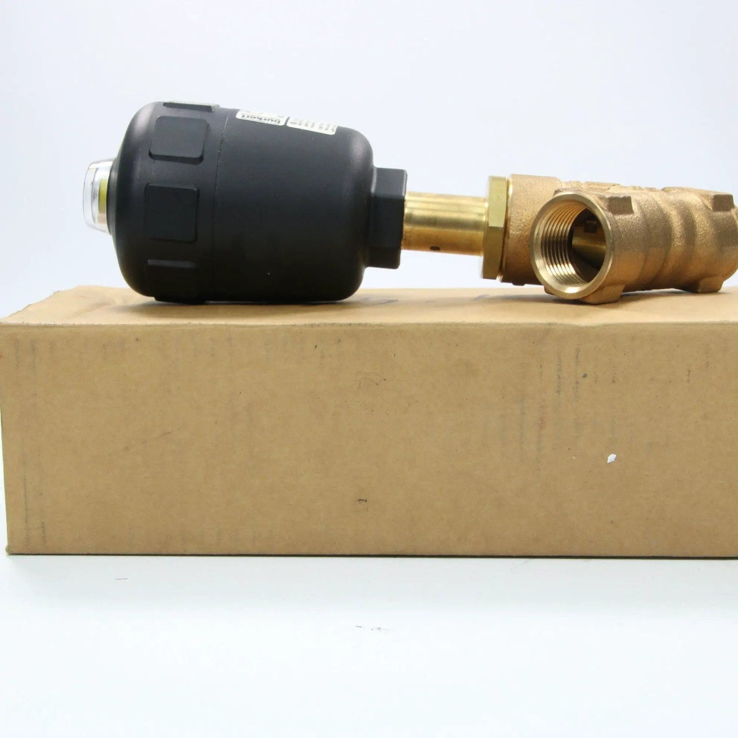 Burkert 00186571 W38ML NO Brass Valve DN25 G1"