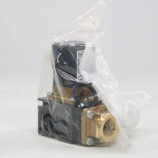 Burkert 0287 Servo-Assisted 2-Way Solenoid Valve