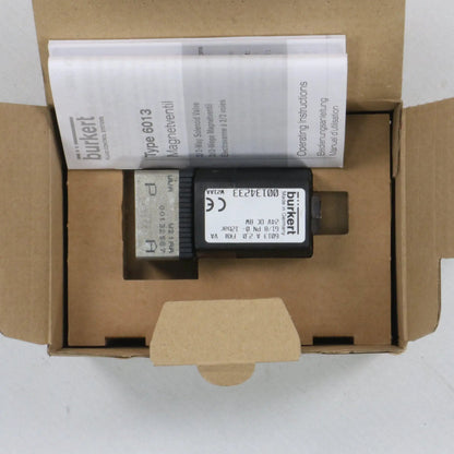 Burkert 6013 134233 Direct Acting 2/2 Way Solenoid Valve