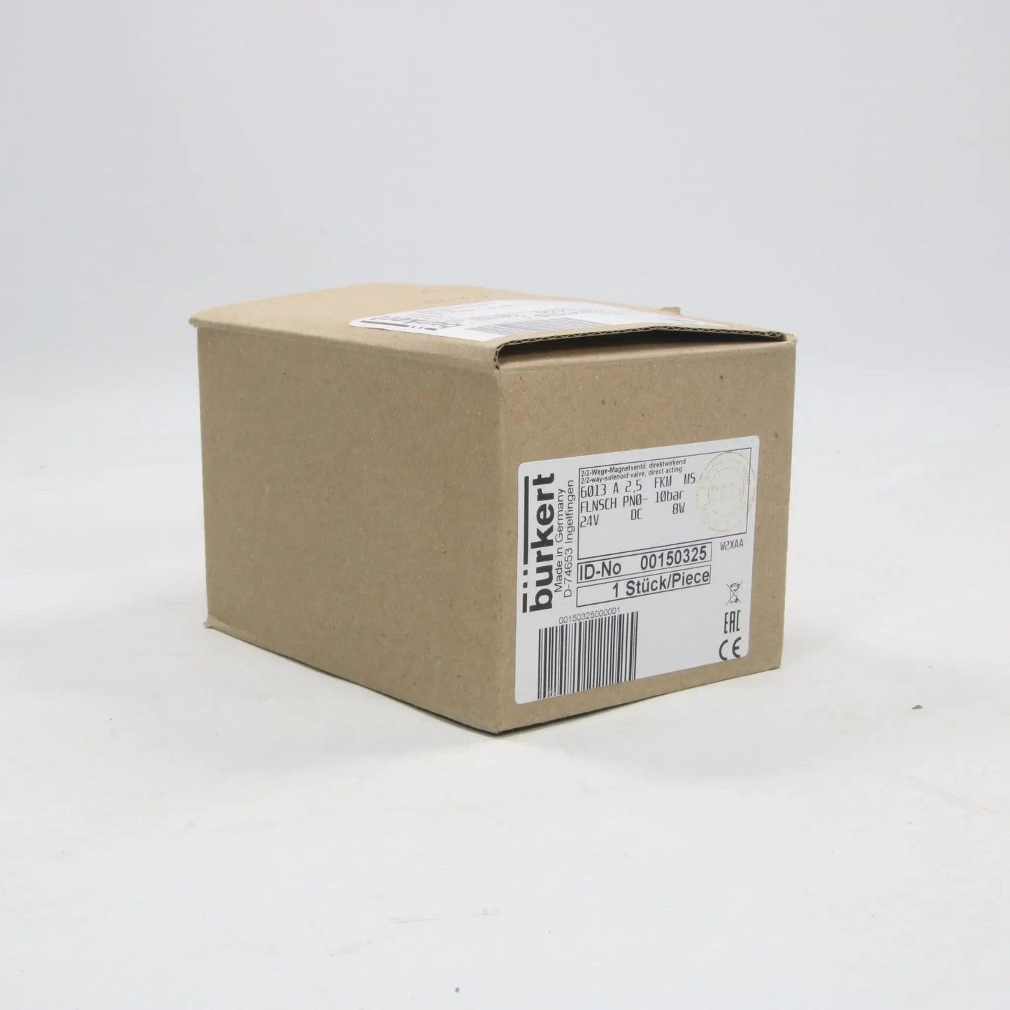 Burkert 6013 150325 Direct Acting 2/2 Way Solenoid Valve