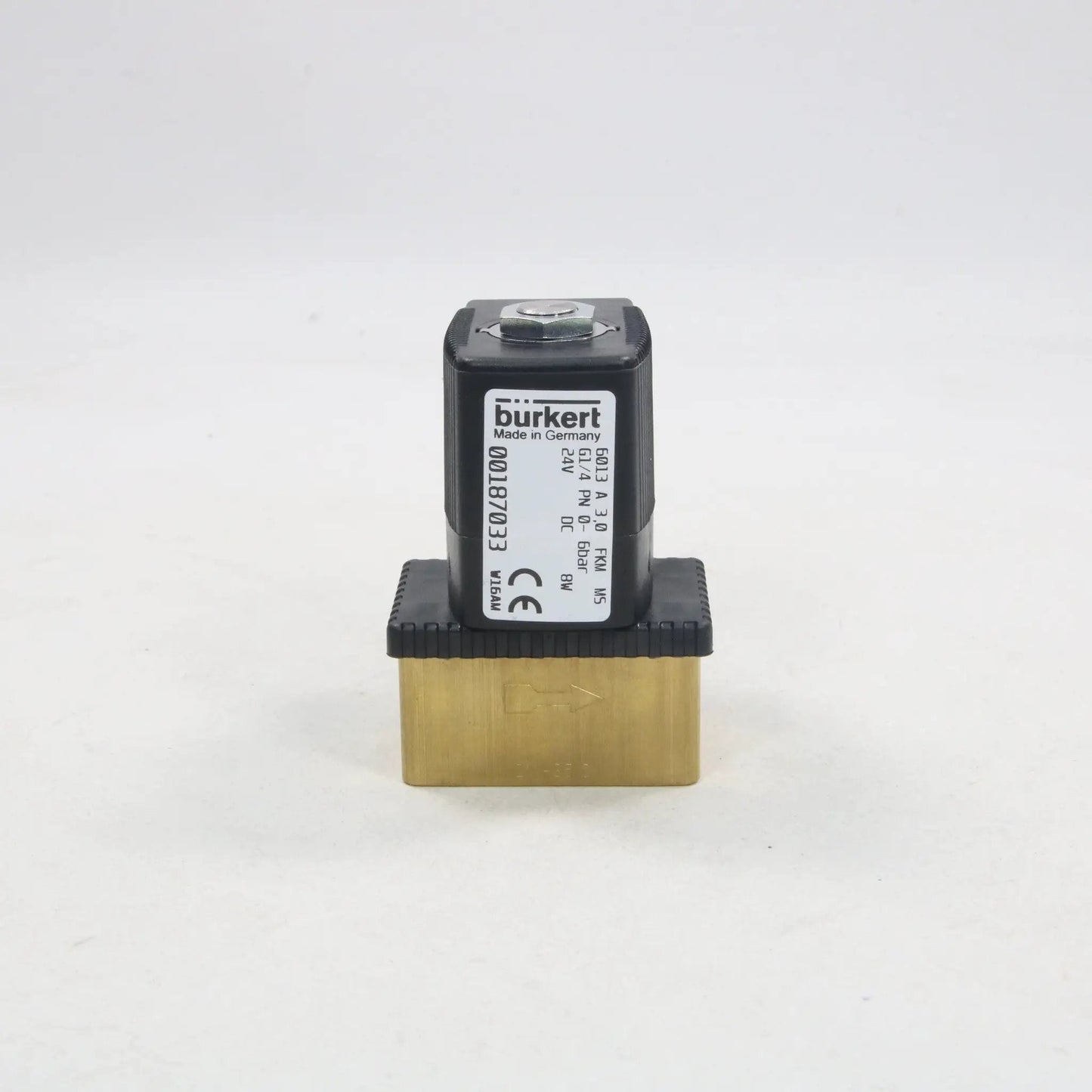 Burkert 6013 187033 Direct Acting 2/2 Way Solenoid Valve
