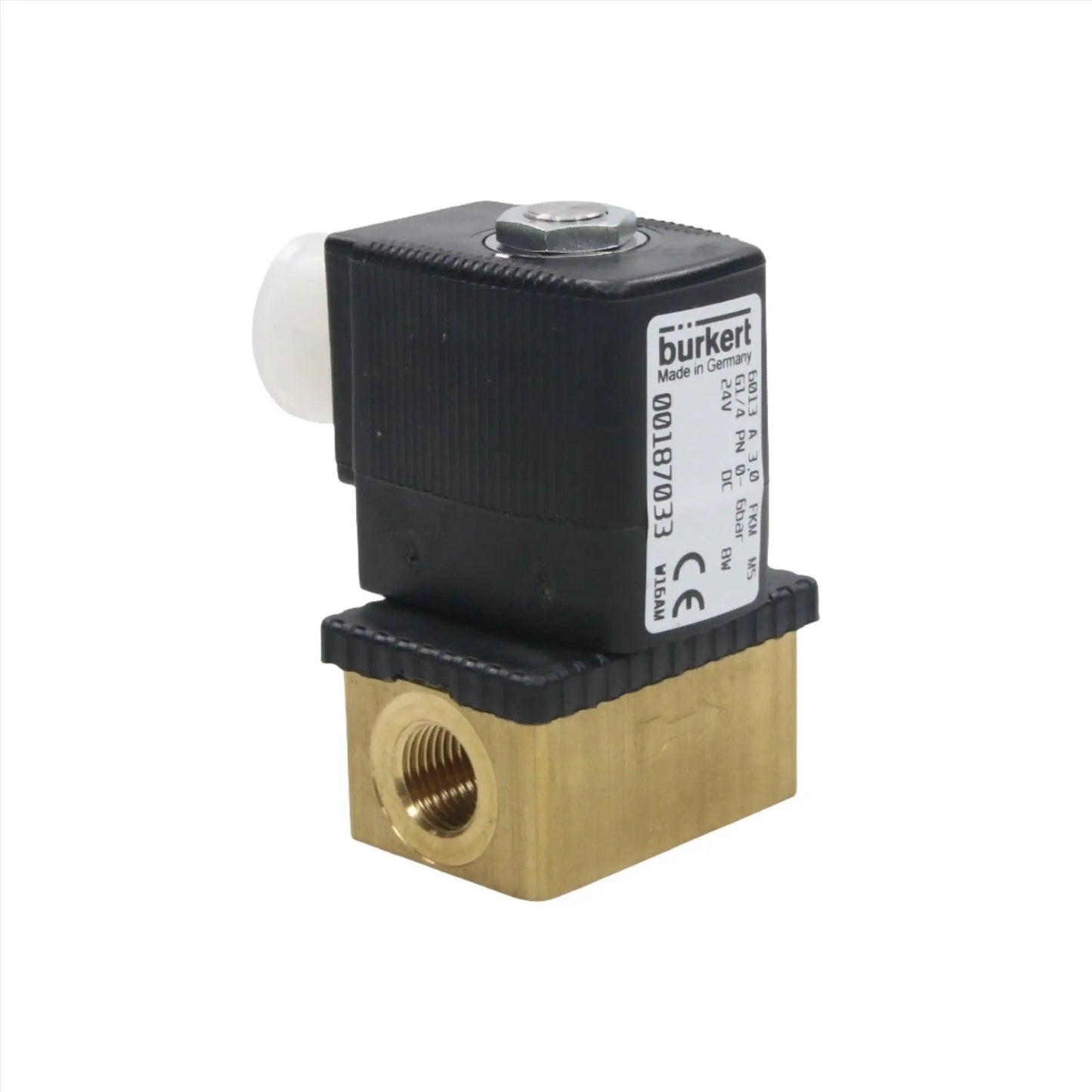 Burkert 6013 187033 Direct Acting 2/2 Way Solenoid Valve