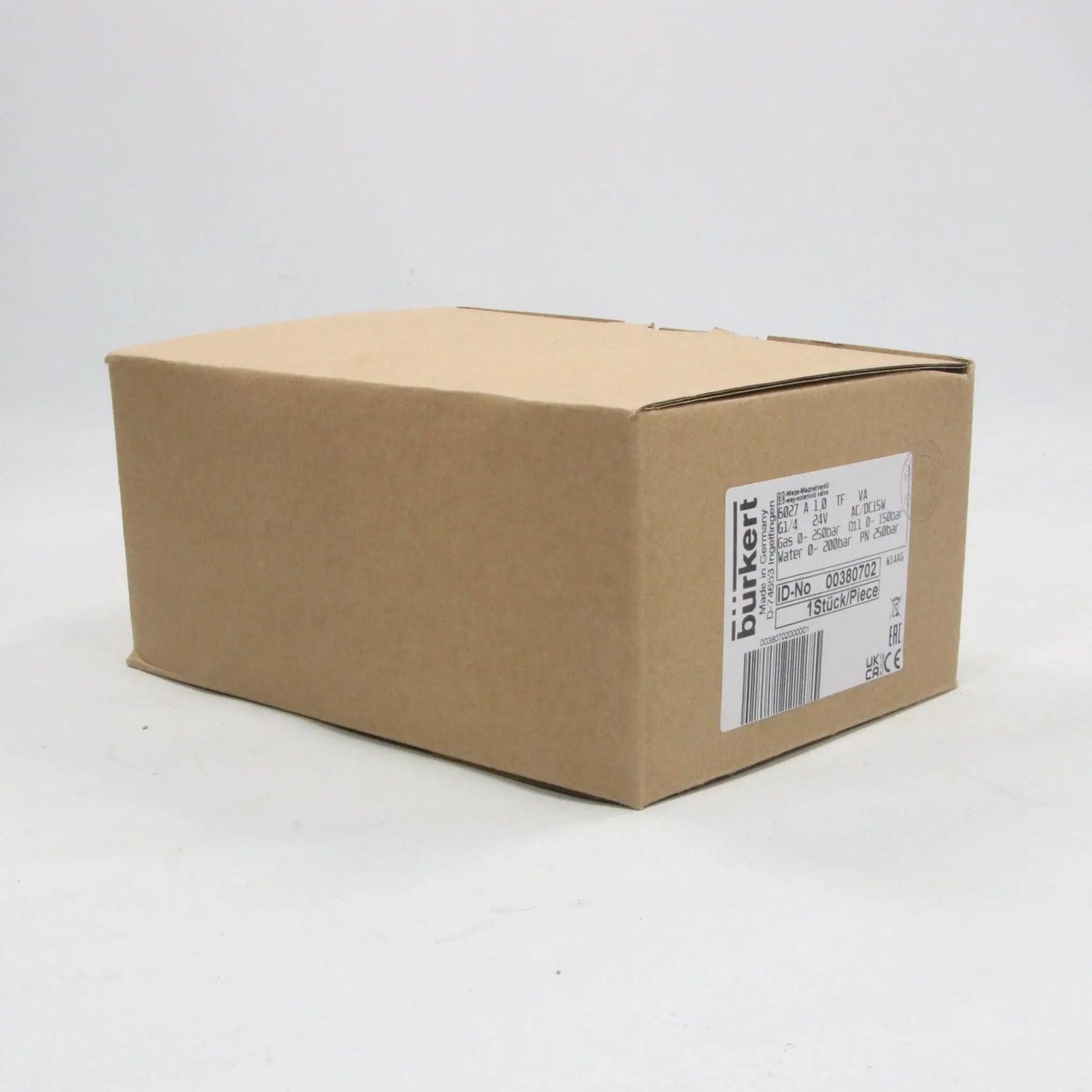 Burkert 6027 2-Way Solenoid Valve 00380702