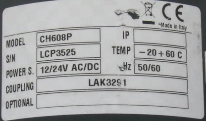 Chemitec CH608P Electromagnetic Flow Meter