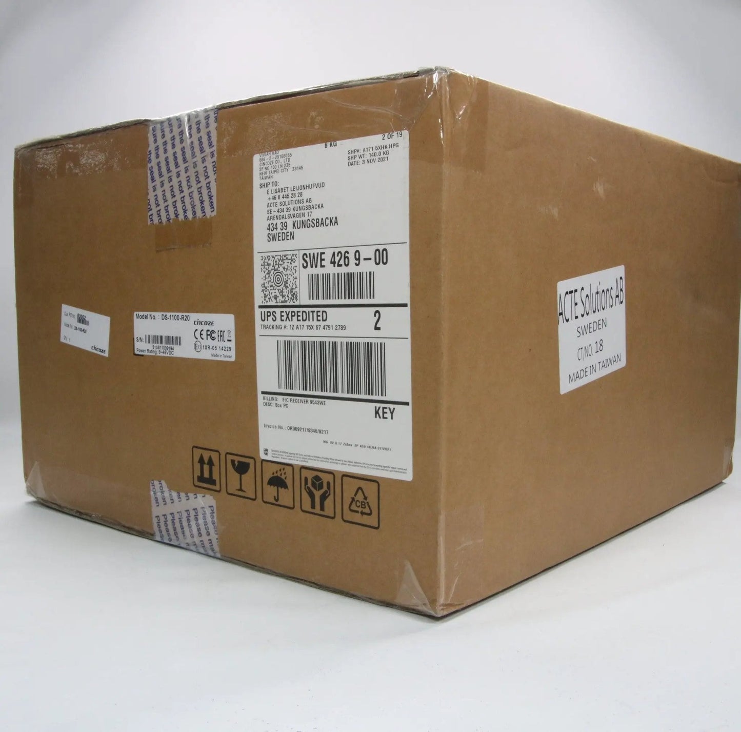 Cincoze DS1100-R20 Fanless Embedded PC - New in OG Box