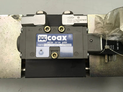 Coax Muller Two Way Coaxial Externally Controlled Valve 5-VSV-F 50 NC