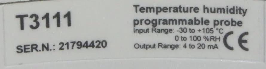 Comet T3111 Temperature/Humidity Programmable Probe