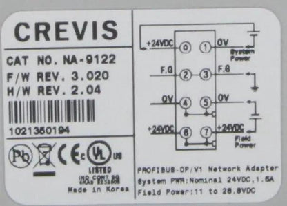 Crevis NA-9122 Profibus-DP/V1 Network Adapter