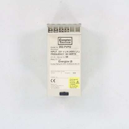 Crompton Protector 252-PVPG Energize Relay