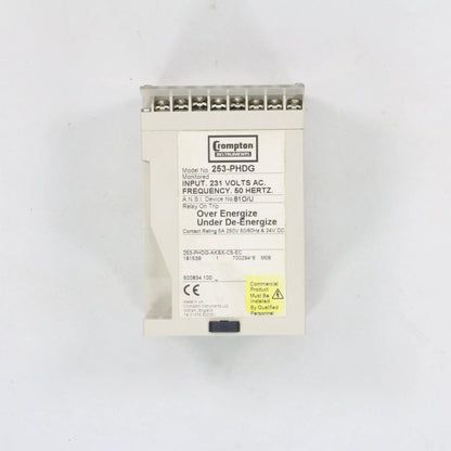 Crompton Protector 253-PHDG Energize/De-Energize Relay