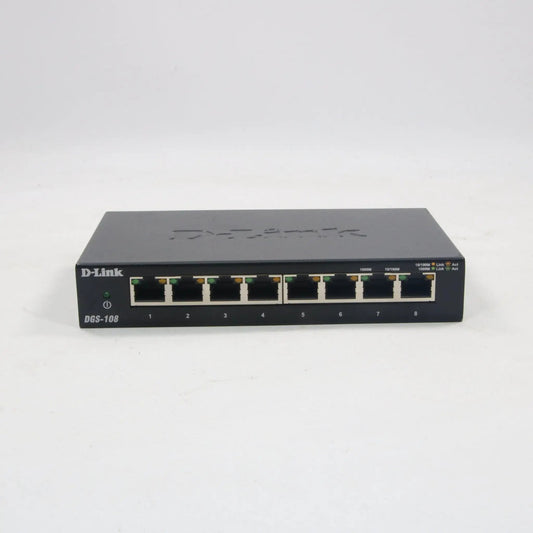 D-Link DGS-108 Unmanaged Network Switch
