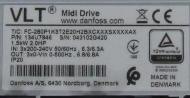 Danfoss 134U7946 Midi Drive Frequency Converter