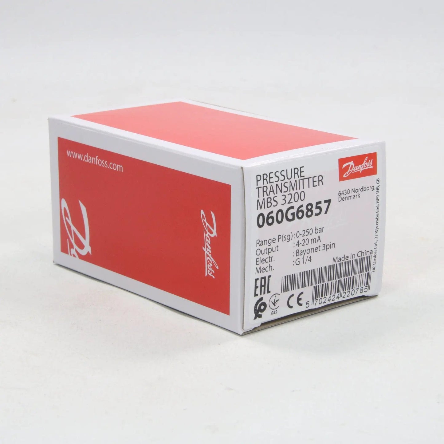Danfoss MBS 3200 060G6857 Pressure Transmitter