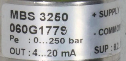 Danfoss MBS 3250 060G1779 Pressure Transmitter
