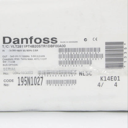 Danfoss VLT 2800 Midi Drive - 195N1027 Frequency Converter
