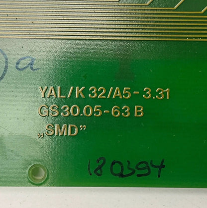 Deutz MWM Klaschka YAL/K 32/A5 - 3.31 GS30.05 - 63B SMD PC Output Board