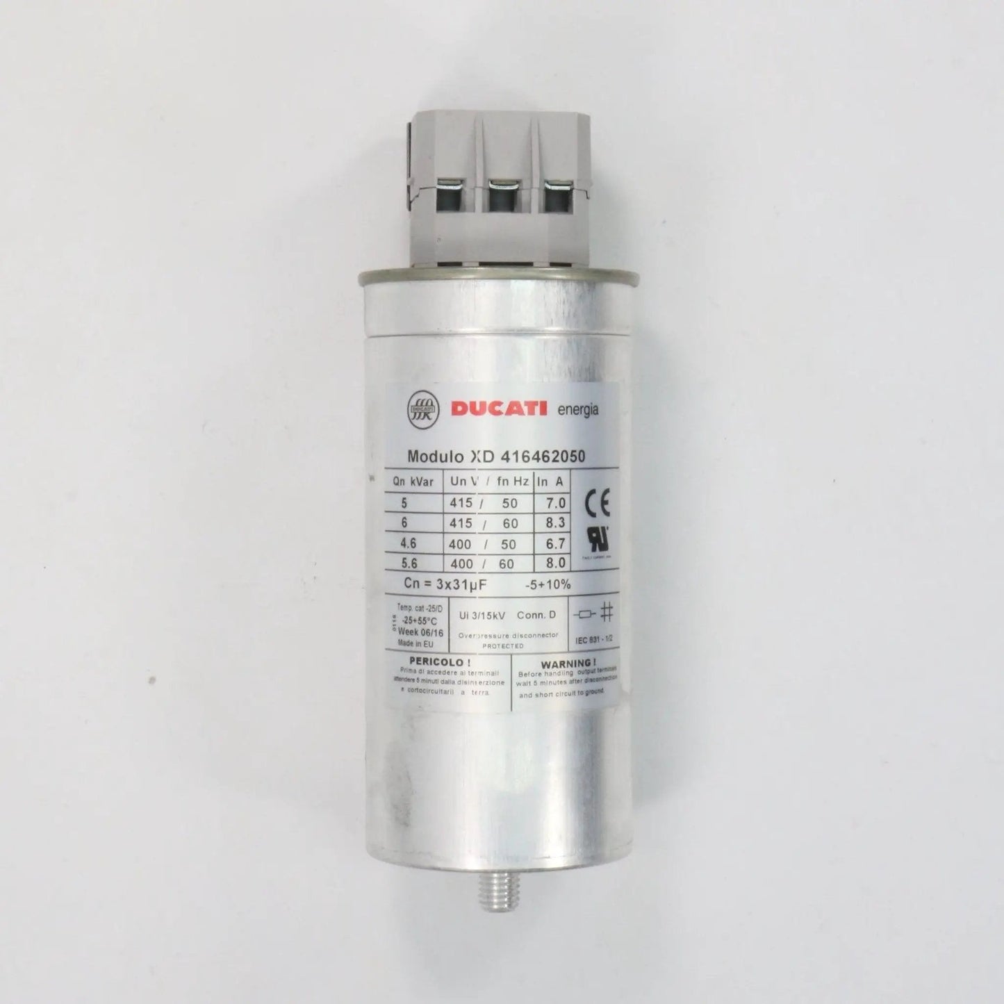 Ducati Energia XD 416462050 Capacitor