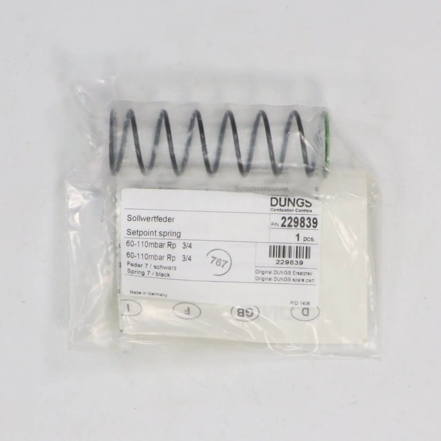 Dungs 229839 Setpoint Spring