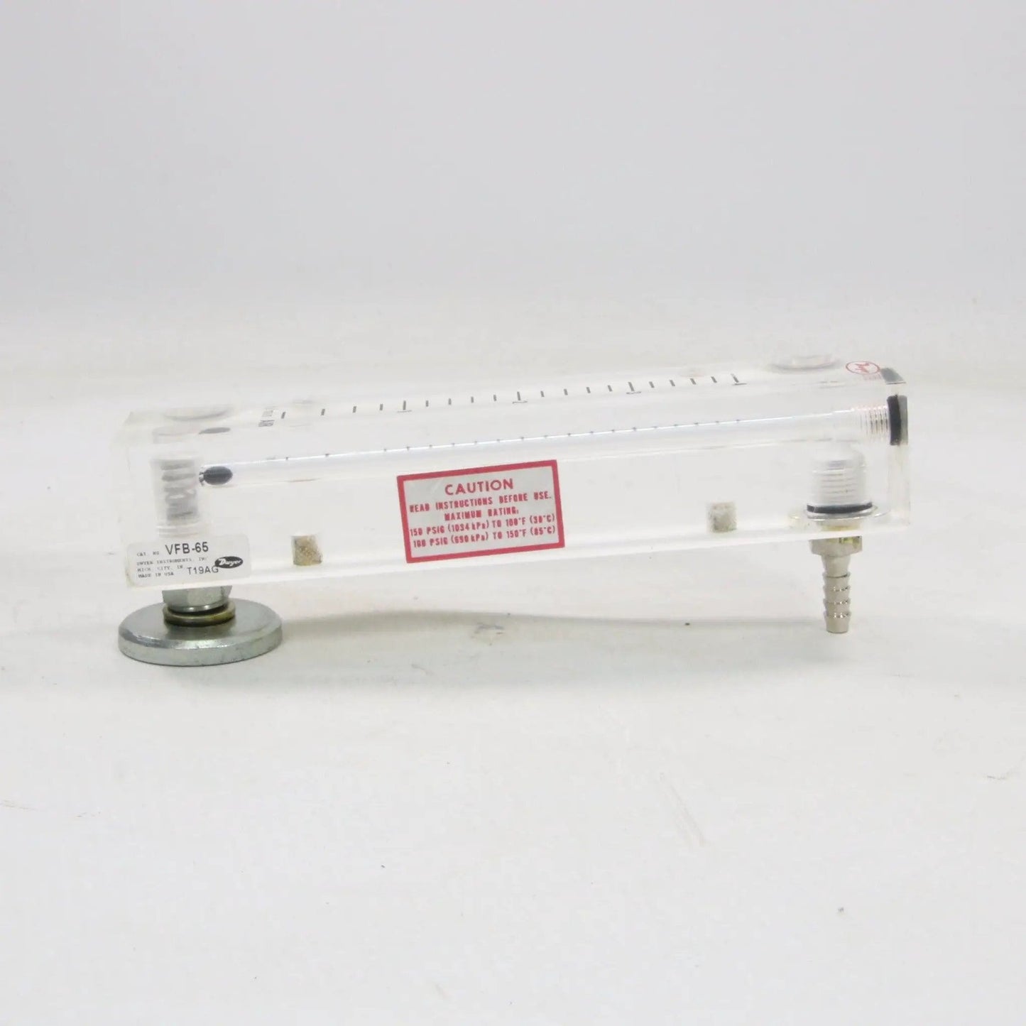 Dwyer VFB-65 Acrylic Flow Meter